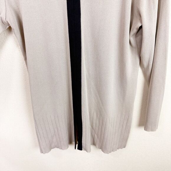 Misook Long Sleeve Beige Knit Top Large - Picture 4 of 5